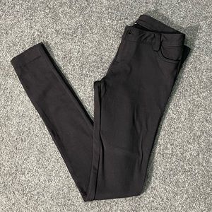 *Express Junior's Black Stretchy Skinny Pants Sz XS